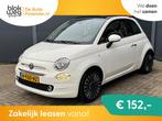 Fiat 500C 1.2 Lounge / Cabrio / Facelift € 8.950,00, Auto's, Gebruikt, 4 cilinders, Cabriolet, Wit