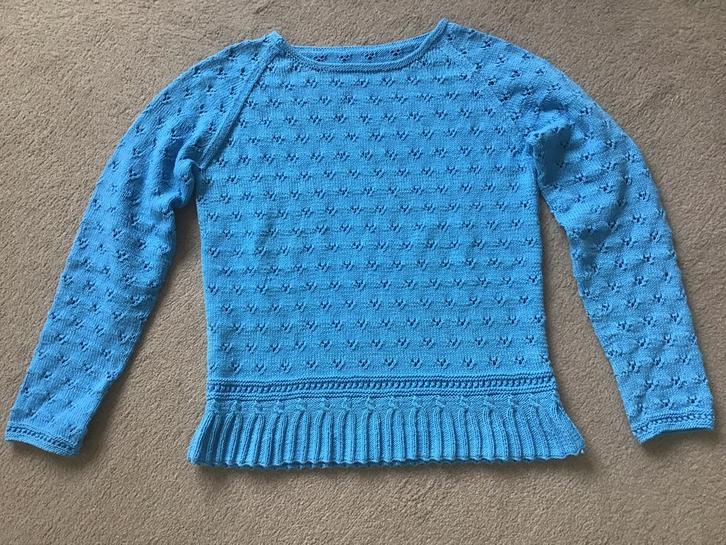 Hand gebreide katoenen trui XS, Kleding | Dames, Truien en Vesten, Nieuw, Maat 34 (XS) of kleiner, Ophalen of Verzenden