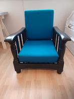 stoel, Huis en Inrichting, Stoelen, Ophalen, Gebruikt, Blauw, Eén