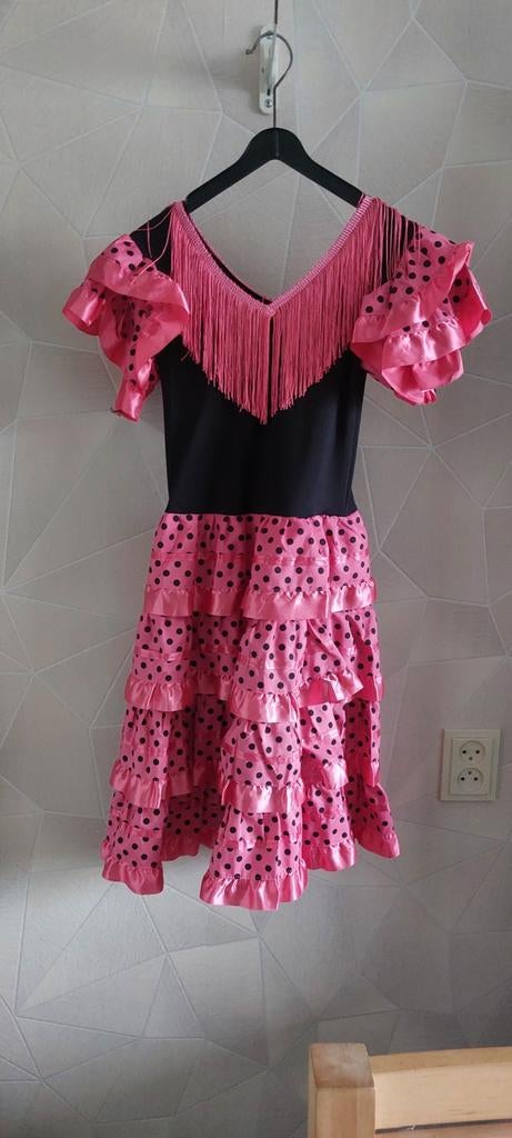 Flamenco jurk kind, Kleding | Dames, Ophalen of Verzenden, Nieuw, Maat 34 (XS) of kleiner, Carnaval