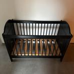 Zwart ledikantje met evt. matrasje, Kinderen en Baby's, Ophalen, Gebruikt, Ledikant