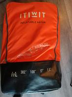 Kayak met pedalen, vesten en pomp - klaar voor avontuur!, Watersport en Boten, Kano's, Ophalen, Gebruikt, Met peddels, Eén persoon