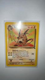 Pokemon kaart Raichu 1995, Hobby en Vrije tijd, Verzamelkaartspellen | Pokémon, Ophalen of Verzenden, Zo goed als nieuw, Losse kaart