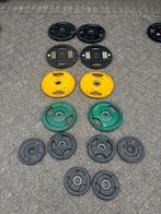 165 kg halterschijven - gemengde set (korting), Sport en Fitness, Ophalen, Onbekend, Zo goed als nieuw, Onbekend