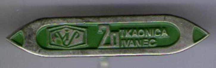 Weefgetouw spoel groen op zilverkleurig speldje ( W_553 ), Verzamelen, Speldjes, Pins en Buttons, Nieuw, Speldje of Pin, Merk