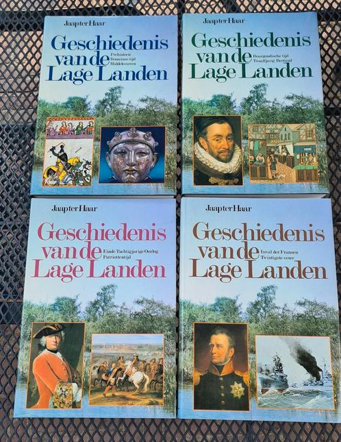 Geschiedenis Lage Landen - Jaap ter Haar - Complete Set, Boeken, Geschiedenis | Vaderland, Zo goed als nieuw, 20e eeuw of later