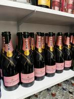 Lege flessen moët, Ophalen, Frankrijk, Rode wijn