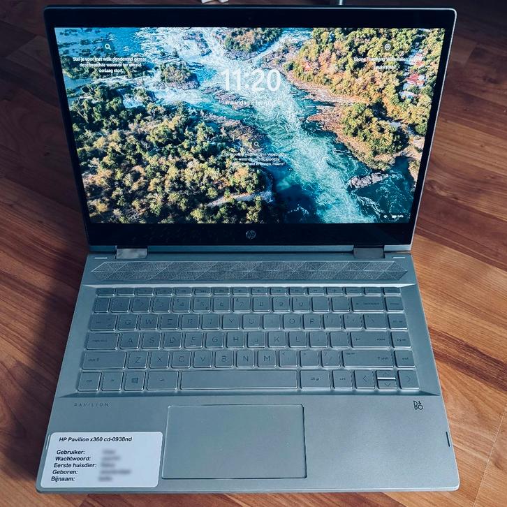 HP Pavilion x360 Laptop, Computers en Software, Windows Laptops, Zo goed als nieuw, 14 inch, SSD, 3 tot 4 Ghz, 8 GB, Qwerty, Met touchscreen