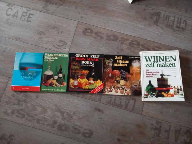 Boeken over wijn en likeur maken, Boeken, Kookboeken, Gelezen, Europa, Ophalen of Verzenden