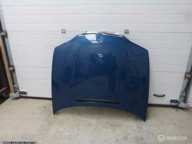 Motorkap BMW 3-serie E46 blauw topas blauw 364 facelift, Auto-onderdelen, Carrosserie en Plaatwerk, Motorkap, BMW, Gebruikt, Ophalen of Verzenden