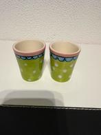 2 eierdoppen blond Amsterdam, Huis en Inrichting, Keuken | Servies, Ophalen of Verzenden, Zo goed als nieuw, Aardewerk, Blond Amsterdam