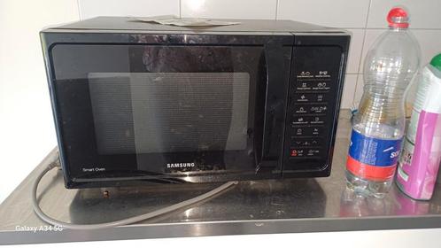 Samsung magnetron oven, Witgoed en Apparatuur, Magnetrons, Zo goed als nieuw, Vrijstaand, Combimagnetron, 45 tot 60 cm, Hete lucht