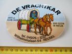 sticker strip huifkar reusel DE VRACHTKAR wilhelminalaan 54, Verzamelen, Ophalen, Zo goed als nieuw