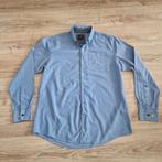 Vanguard blouse maat Xxl. Katoen. Blauw., Kleding | Heren, Overhemden, Blauw, Ophalen of Verzenden, Zo goed als nieuw, Overige halswijdtes