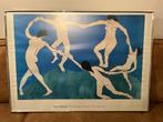 Poster Matisse Dance, in metalen frame met glas, Verzamelen, Posters, Rechthoekig Liggend, Gebruikt, Ophalen, Overige onderwerpen