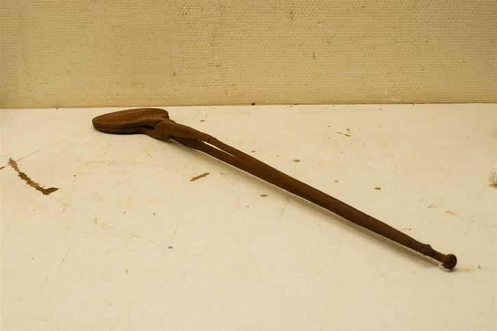 Gietijzeren wafelijzer 48405, Huis en Inrichting, Keuken | Keukenbenodigdheden, Gebruikt, Ophalen of Verzenden