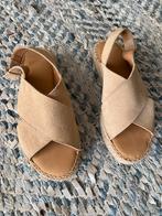 Sandalen Manfield maat 37, Beige, Zo goed als nieuw, Manfield, Sandalen of Muiltjes
