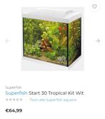 Aquarium nieuw, Dieren en Toebehoren, Vissen | Aquaria en Toebehoren, Ophalen, Nieuw, Leeg aquarium