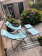 Lafuma set compleet inclusief tuinkleed, Tuin en Terras, Ophalen of Verzenden, Zo goed als nieuw, Aluminium