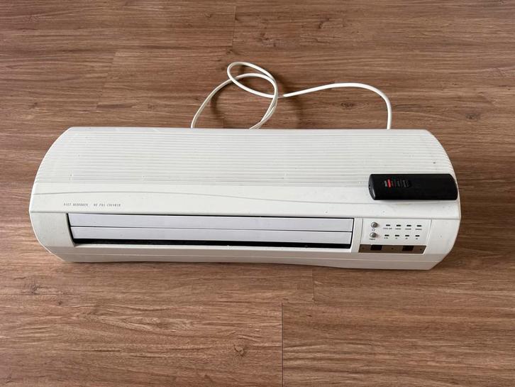 Wandventilator - airco - verwarming (kan ook verwarmen), Witgoed en Apparatuur, Airco's, Gebruikt, Tafel- of Grondventilator, Minder dan 60 m³