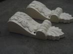 2 oude Wandcosoles/ornamenten, Antiek en Kunst, Ophalen of Verzenden