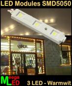 Caravan - LED module SMD 5050 – IP54 - 3 LED Warmwit 10st., Caravans en Kamperen, Ophalen of Verzenden, Nieuw