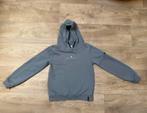 Lichtblauwe hoodie -No Way Monday - maat 134 (draagmaat 128), Ophalen of Verzenden, Zo goed als nieuw, Jongen, Trui of Vest