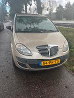 Lancia Musa 1.4 16V 2004, Voorwielaandrijving, 15 km/l, Parkeersensor, Zwart
