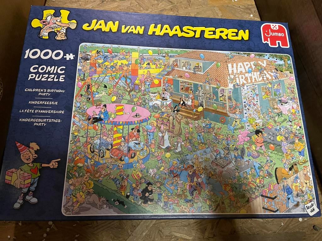 Verschillende Jan van Haasteren puzzels, Ophalen of Verzenden, 500 t/m 1500 stukjes, Zo goed als nieuw, Legpuzzel