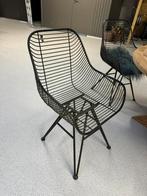 Metalen stoelen PTMD 5 stuks, Ophalen, Zo goed als nieuw, Zwart, Vijf, Zes of meer stoelen