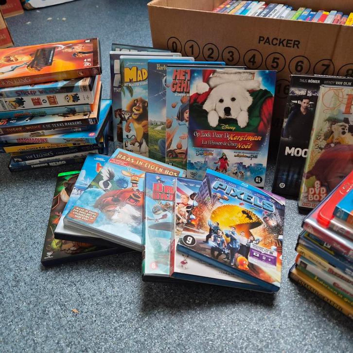 Grote partij DVD's - Nieuw & Gebruikt, Cd's en Dvd's, Dvd's | Overige Dvd's, Gebruikt, Ophalen of Verzenden