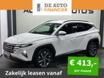 Hyundai Tucson 1.6 T-GDI MHEV Comfort / Navigat € 24.950,0, Auto's, Hyundai, 4 cilinders, 150 pk, Overige brandstoffen, Wit