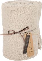 JENS Living Teddy plaid - Polyester - 180 x 120 cm *NIEUW*, Huis en Inrichting, Woonaccessoires | Plaids en Woondekens, Ophalen of Verzenden