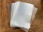 25 transparante insteekhoezen (L-model) prima staat!, Ophalen of Verzenden, Zo goed als nieuw