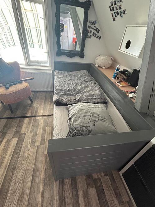 Woood jongensbed. Af te halen voor 15 euro, Huis en Inrichting, Kasten | Kledingkasten, Gebruikt, 150 tot 200 cm, 100 tot 150 cm