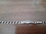 Mooie zilveren heren armband NIEUW, Ophalen of Verzenden, Nieuw, Zilver, Zilver
