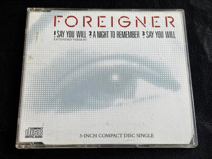 Foreigner - Say You Will (3 Inch CD Single incl adapter), Cd's en Dvd's, Cd Singles, Ophalen of Verzenden
