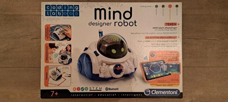 CLEMENTONI Mind designer Robot, Kinderen en Baby's, Speelgoed | Educatief en Creatief, Zo goed als nieuw, Knutselen, Elektronica