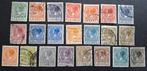 Nederland 1926 nvph 177-198 Koningin Wilhelmina, Postzegels en Munten, Postzegels | Nederland, Ophalen of Verzenden, Gestempeld
