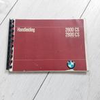 Orgineel Nederlandse Handleiding BMW CS 2800, Ophalen