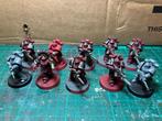 Warhammer30K 10x MK3 spacemarines, Met verf, Gebruikt, Figuurtje(s), Ophalen of Verzenden