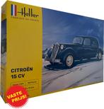 Citroën 15 CV (Heller 80763) 1/24, Auto, Groter dan 1:32, Nieuw, Ophalen of Verzenden