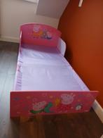 Kinderbed Peppa Pig, Kinderen en Baby's, Ophalen, Zo goed als nieuw, 140 tot 160 cm, 70 tot 85 cm