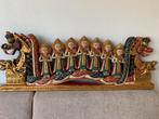 Oud groot Balinees houtsnijwerk Drakenboot, Antiek en Kunst, Ophalen
