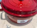 Staub Braadpan 24 cm, zo goed als nieuw!, Huis en Inrichting, Keuken | Potten en Pannen, Kookpan of Snelkookpan, Gietijzer, Ophalen of Verzenden
