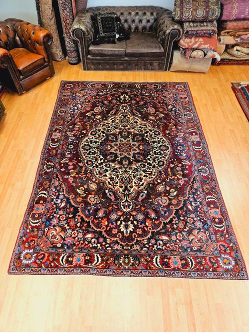 Perzisch Handgeknoopt Bakhtiar Tapijt. Heel Uniek! 217 x 305, Huis en Inrichting, Stoffering | Tapijten en Kleden, Zo goed als nieuw