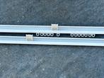 2 rails 430 en 460 cm, Ophalen of Verzenden, Zo goed als nieuw, 200 cm of meer