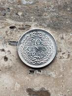 10 cent 1944 ES Wilhelmina , zeer mooie kwaliteit, Postzegels en Munten, Munten | Nederland, Zilver, Ophalen of Verzenden, 10 cent