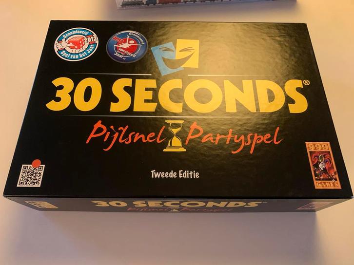 30 Seconds Bordspel - Tweede Editie nieuw, Hobby en Vrije tijd, Gezelschapsspellen | Bordspellen, Zo goed als nieuw, Drie of vier spelers