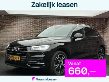 Audi Q5 55 TFSI e quattro S-line DAK HEADUP TREKHAAK LEDER L beschikbaar voor biedingen